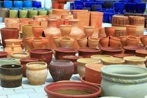 花盆，陶瓷，容器园艺迈阿密
